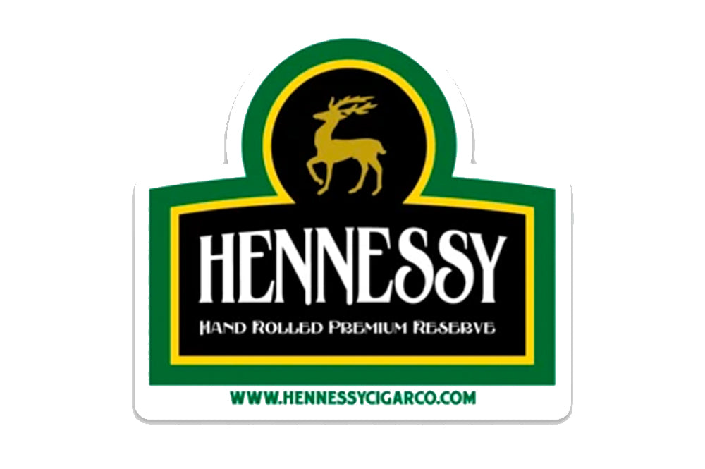 Hennessy Cigar Co. Sticker